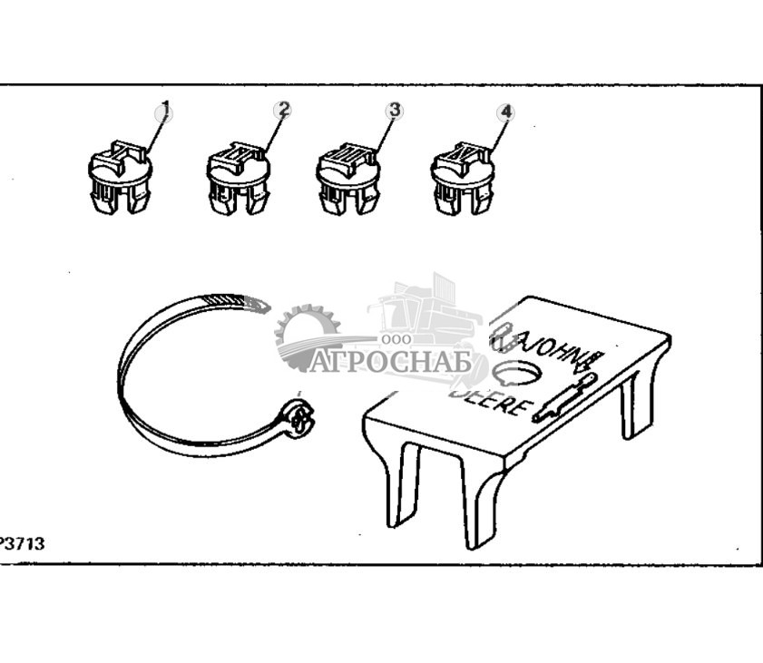 Remote Cylinder Hose Identification Kit 